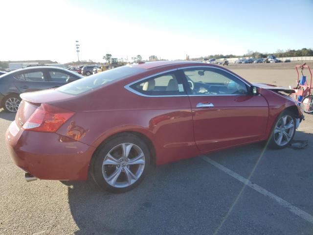 1HGCS2B8XBA006196 - 2011 HONDA ACCORD EXL RED photo 3