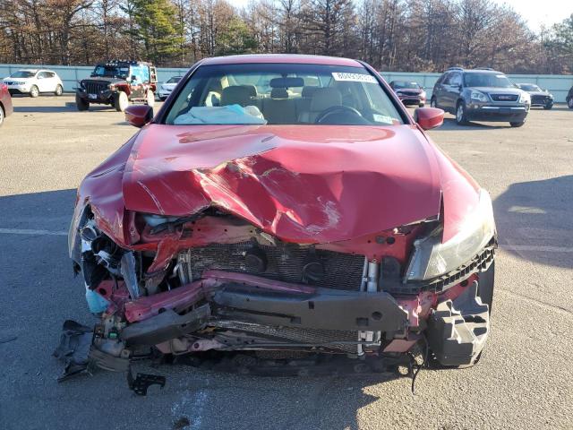 1HGCS2B8XBA006196 - 2011 HONDA ACCORD EXL RED photo 5