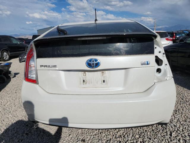 JTDKN3DU3D5638891 - 2013 TOYOTA PRIUS WHITE photo 6