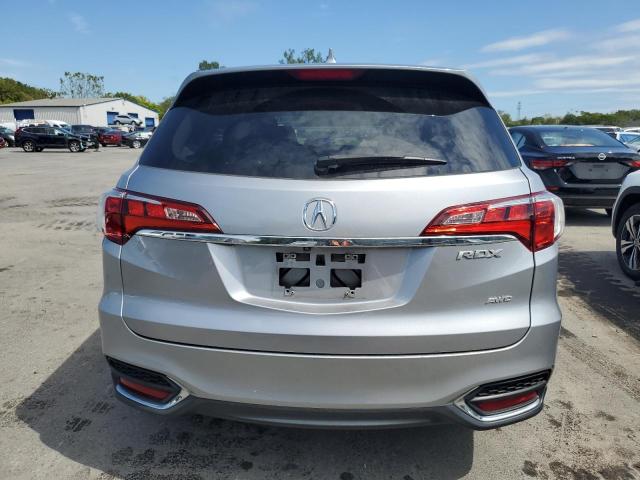 5J8TB4H53HL029535 - 2017 ACURA RDX TECHNOLOGY Srebrny zdjęcie 6