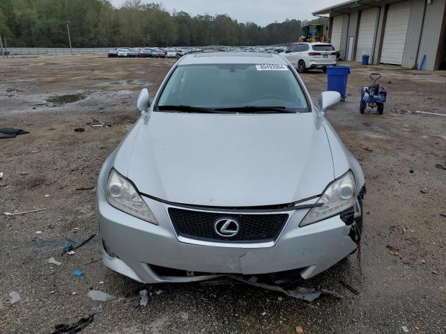 JTHBK262885059639 - 2008 LEXUS IS 250 SILVER photo 5