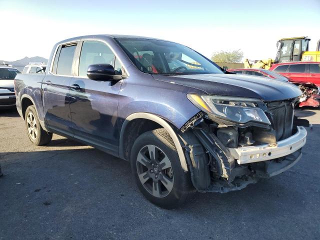 5FPYK3F54KB024492 - 2019 HONDA RIDGELINE RTL Niebieski zdjęcie 4