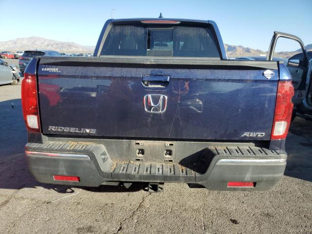5FPYK3F54KB024492 - 2019 HONDA RIDGELINE RTL Niebieski zdjęcie 6
