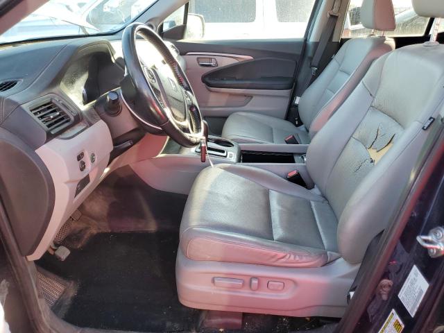 5FPYK3F54KB024492 - 2019 HONDA RIDGELINE RTL Niebieski zdjęcie 7