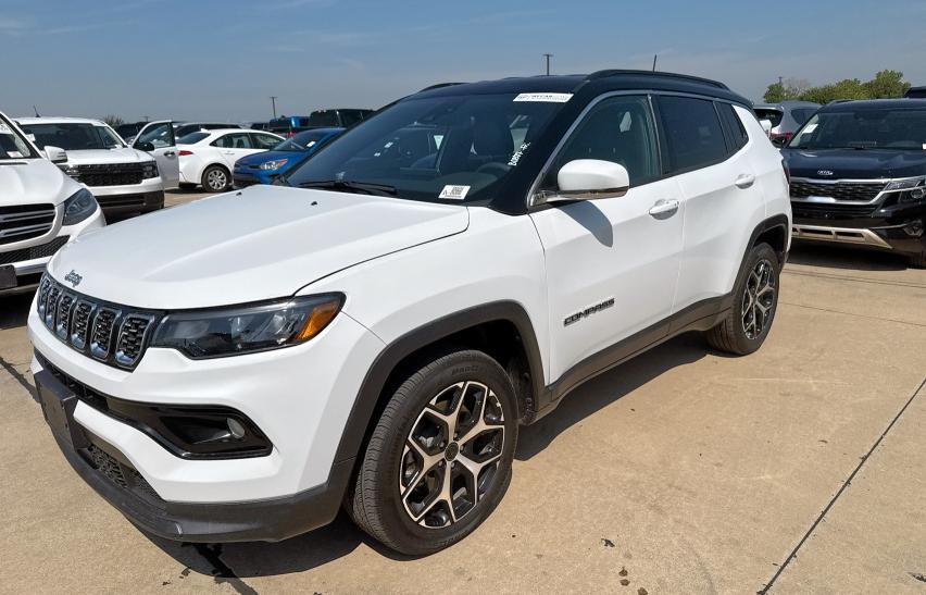 3C4NJDCNXST546294 - 2025 JEEP COMPASS LIMITED WHITE photo 2