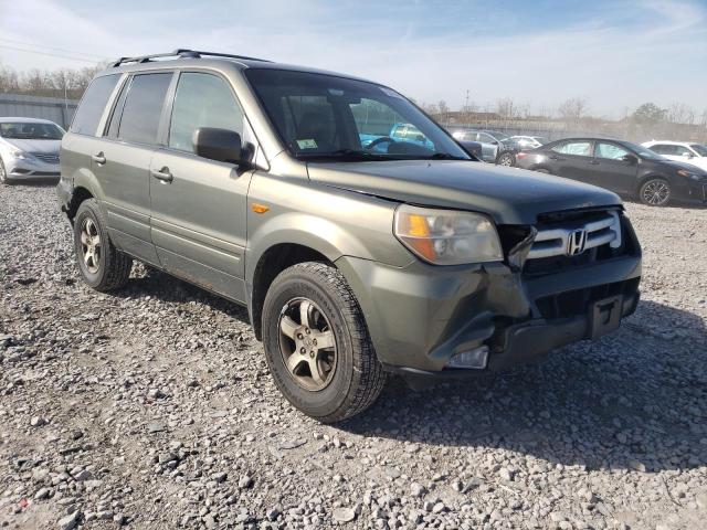 2HKYF187X7H539120 - 2007 HONDA PILOT EXL BROWN photo 4