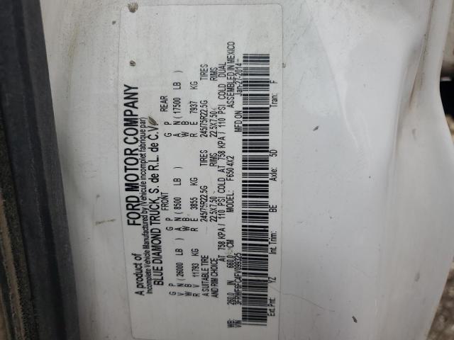 3FRWF6FC4FV099325 - 2015 FORD F650 SUPER DUTY WHITE photo 12