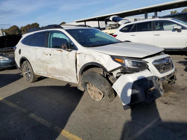 4S4BTACC4L3152616 - 2020 SUBARU OUTBACK PREMIUM WHITE photo 4