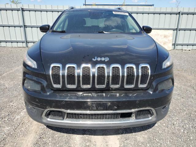 1C4PJMDS5HW629552 - 2017 JEEP CHEROKEE LIMITED BLACK photo 5