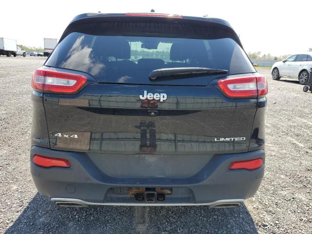 1C4PJMDS5HW629552 - 2017 JEEP CHEROKEE LIMITED BLACK photo 6