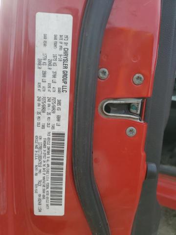 1D7RB1CT1BS547918 - 2011 DODGE RAM 1500 RED photo 12