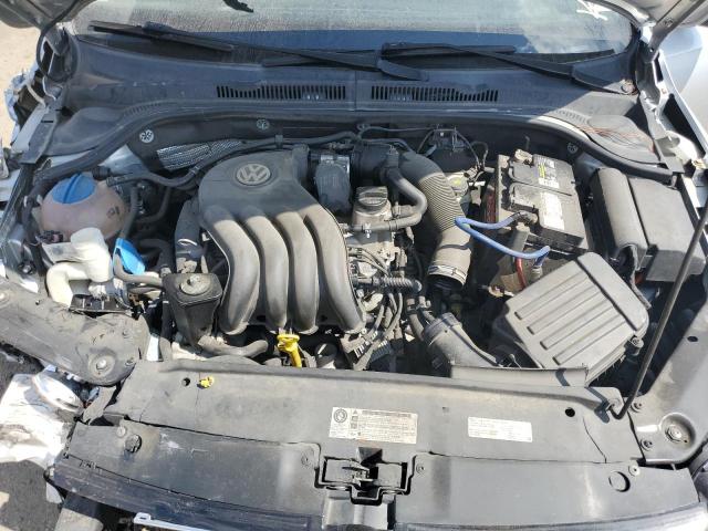 3VW2K7AJ2FM408473 - 2015 VOLKSWAGEN JETTA BASE Արծաթագույն լուսանկար 11