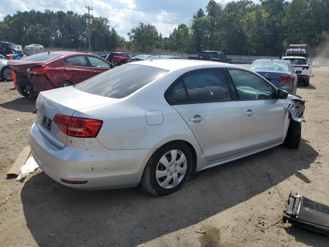 3VW2K7AJ2FM408473 - 2015 VOLKSWAGEN JETTA BASE Արծաթագույն լուսանկար 3