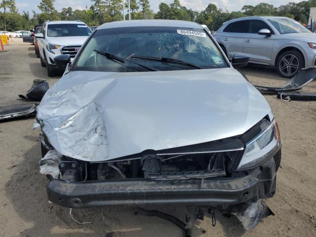 3VW2K7AJ2FM408473 - 2015 VOLKSWAGEN JETTA BASE Արծաթագույն լուսանկար 5