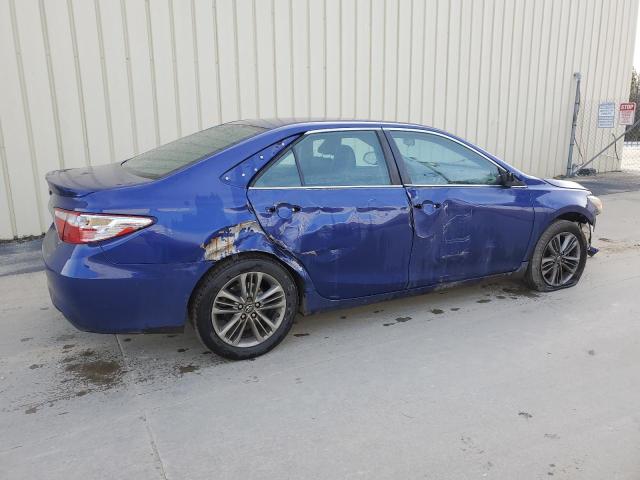 4T1BF1FK5GU587722 - 2016 TOYOTA CAMRY LE BLUE photo 3