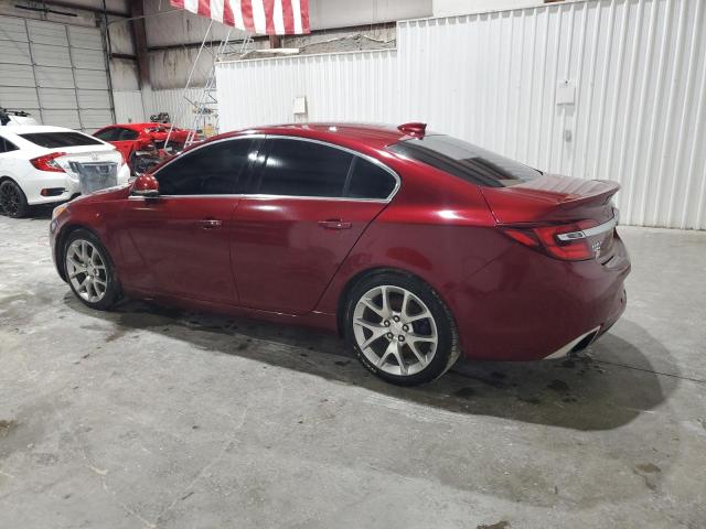 2G4GT5GX8H9112452 - 2017 BUICK REGAL GS მუქწითელი ფოტო 2