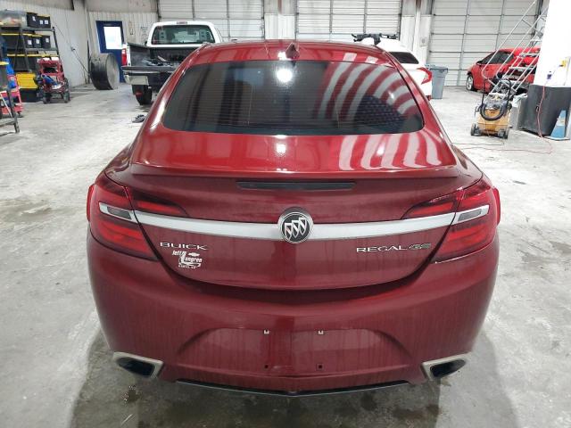 2G4GT5GX8H9112452 - 2017 BUICK REGAL GS მუქწითელი ფოტო 6