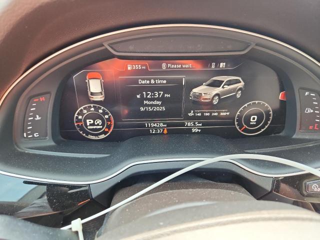 WA1VAAF76JD037491 - 2018 AUDI Q7 PRESTIGE WHITE photo 9