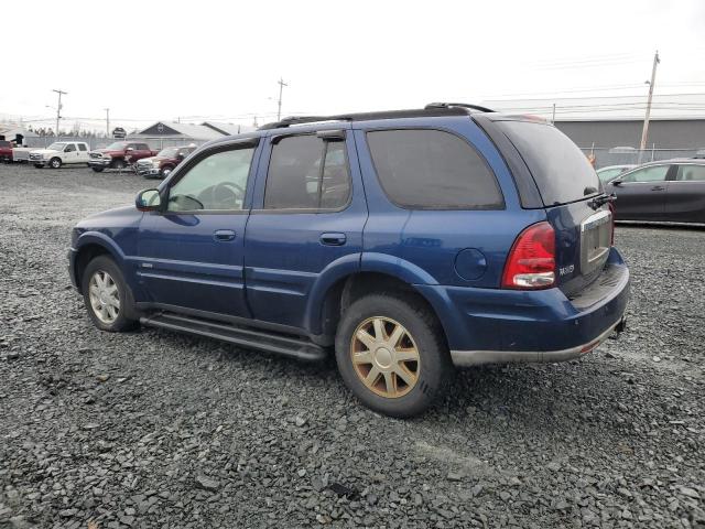 5GADT13SX42157512 - 2004 BUICK RAINIER CXL BLUE photo 2