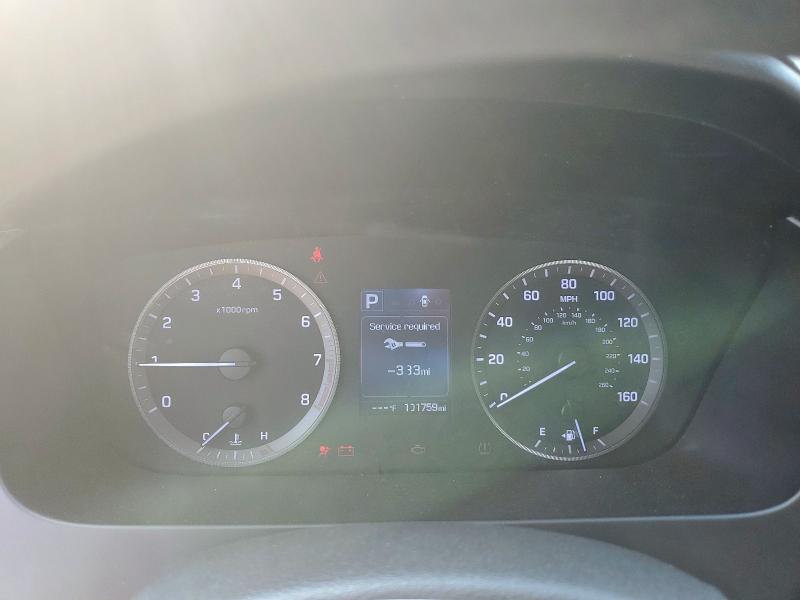 5NPE34AF2GH324295 - 2016 HYUNDAI SONATA SPORT RED photo 9