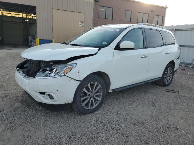 5N1AR2MN4GC648036 - 2016 NISSAN PATHFINDER S WHITE photo 1