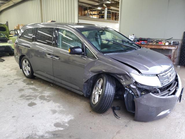 5FNRL5H90DB022537 - 2013 HONDA ODYSSEY TOURING 灰色 照片 4
