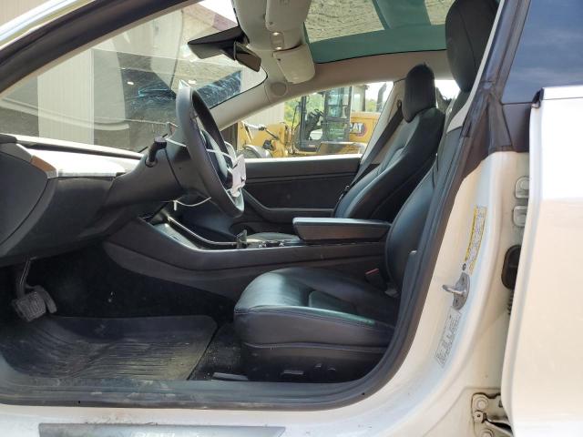 5YJ3E1EB5LF787256 - 2020 TESLA MODEL 3 WHITE photo 7