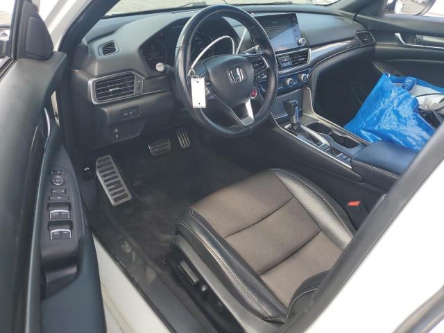 1HGCV1F37JA160394 - 2018 HONDA ACCORD SPORT WHITE photo 8