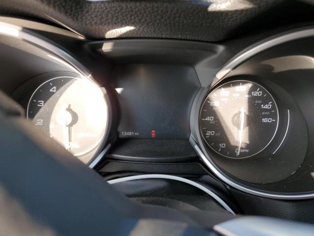 ZASPAKBN7N7D42342 - 2022 ALFA ROMEO STELVIO TI GRAY photo 9