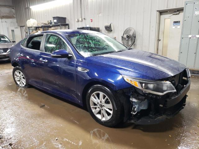 5XXGT4L33HG144493 - 2017 KIA OPTIMA LX BLUE photo 4