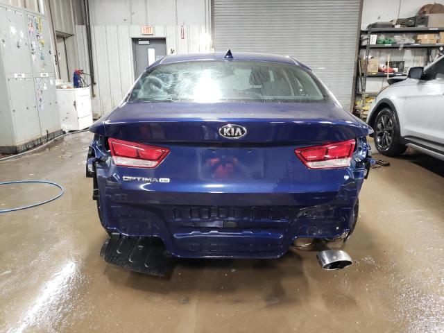 5XXGT4L33HG144493 - 2017 KIA OPTIMA LX BLUE photo 6