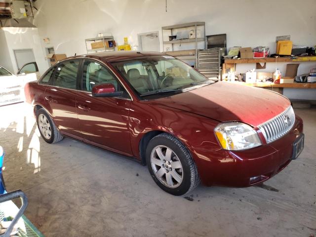 1MEHM40147G613181 - 2007 MERCURY MONTEGO LUXURY MAROON photo 4