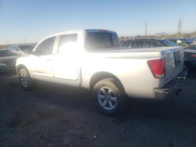 1N6AA07D38N343679 - 2008 NISSAN TITAN XE SILVER photo 2