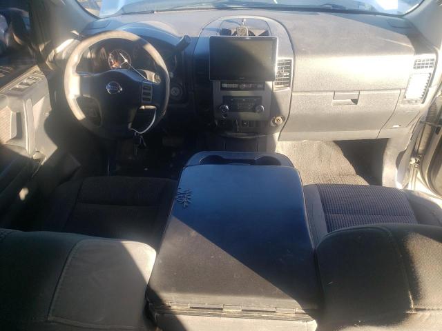 1N6AA07D38N343679 - 2008 NISSAN TITAN XE SILVER photo 8