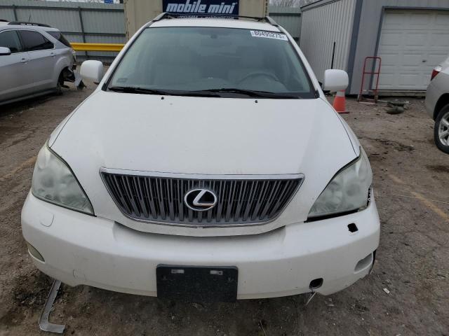 2T2GK31U37C002087 - 2007 LEXUS RX 350 WHITE photo 5