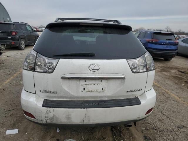 2T2GK31U37C002087 - 2007 LEXUS RX 350 WHITE photo 6