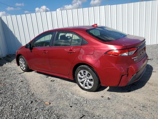 JTDEPMAE5NJ190253 - 2022 TOYOTA COROLLA LE RED photo 2
