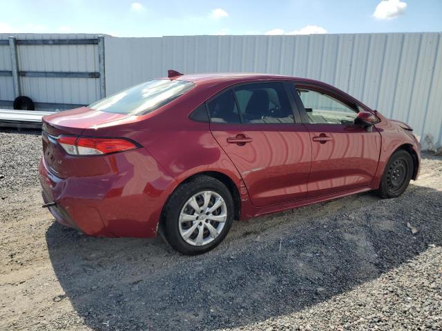 JTDEPMAE5NJ190253 - 2022 TOYOTA COROLLA LE RED photo 3