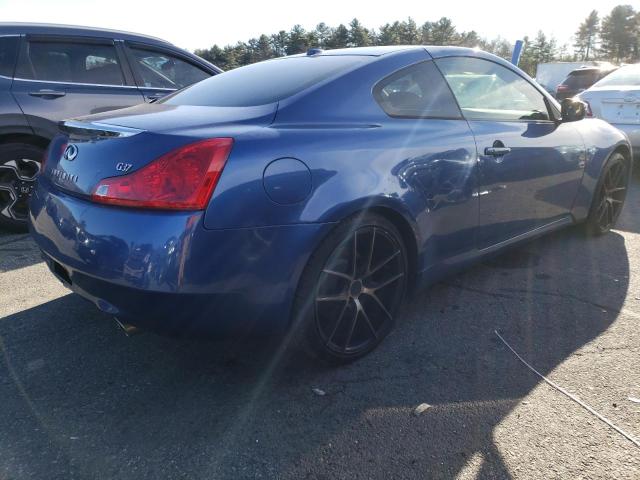 JNKCV64E68M120086 - 2008 INFINITI G37 BASE BLUE photo 3