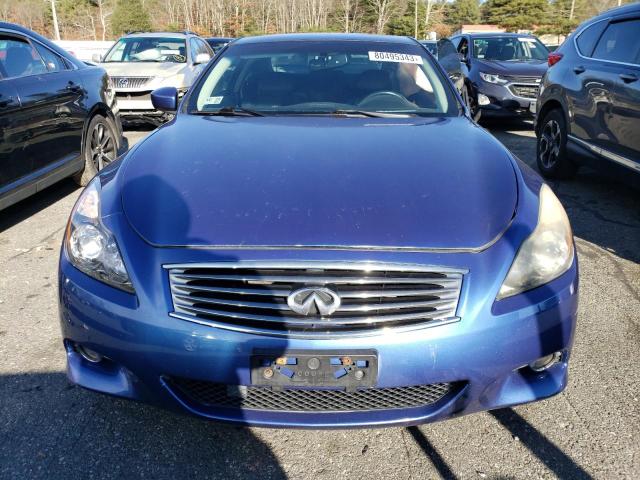 JNKCV64E68M120086 - 2008 INFINITI G37 BASE BLUE photo 5