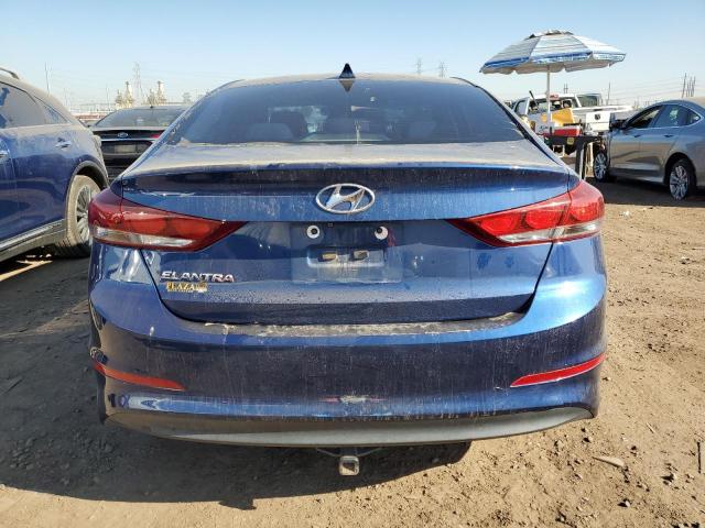 5NPD84LF2HH171588 - 2017 HYUNDAI ELANTRA SE BLUE photo 6