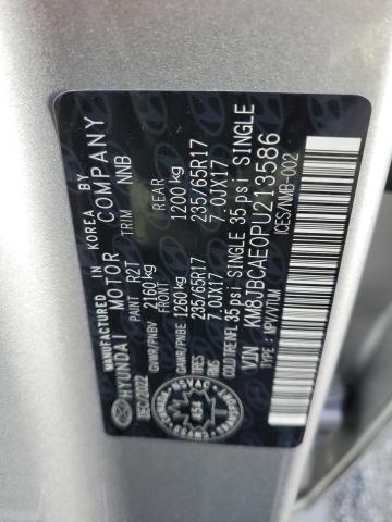 KM8JBCAE0PU213586 - 2023 HYUNDAI TUCSON SEL GRAY photo 13