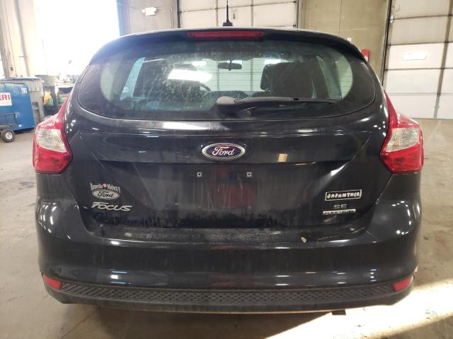 1FAHP3K20CL467491 - 2012 FORD FOCUS SE BLACK photo 6