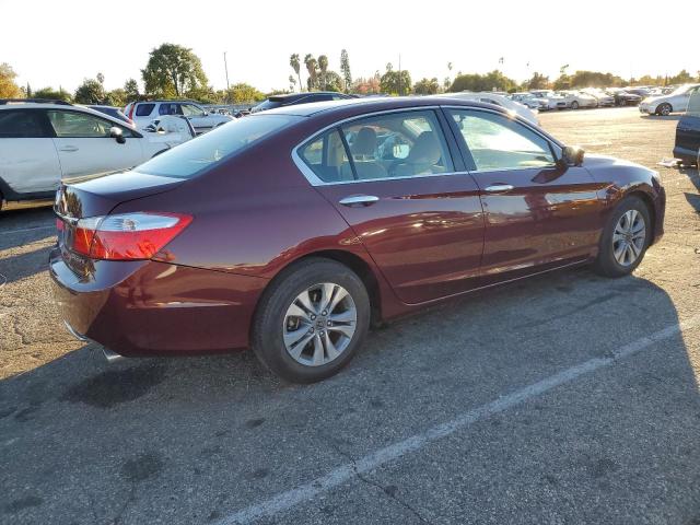 1HGCR2F34EA113629 - 2014 HONDA ACCORD LX BURGUNDY photo 3