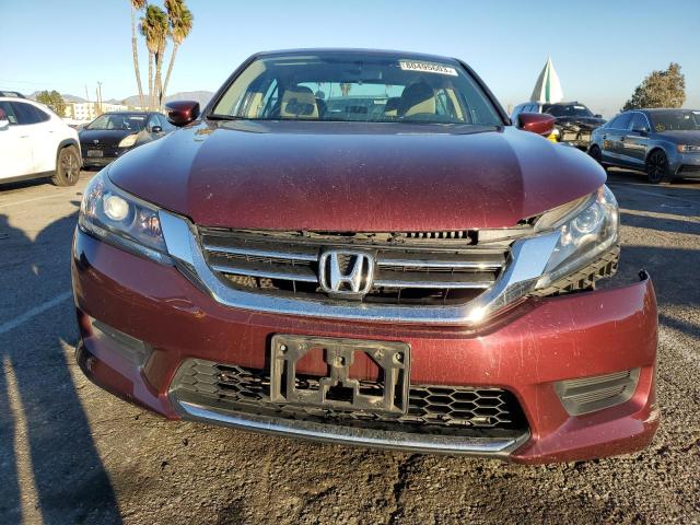 1HGCR2F34EA113629 - 2014 HONDA ACCORD LX BURGUNDY photo 5