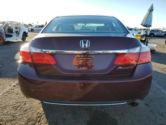 1HGCR2F34EA113629 - 2014 HONDA ACCORD LX BURGUNDY photo 6