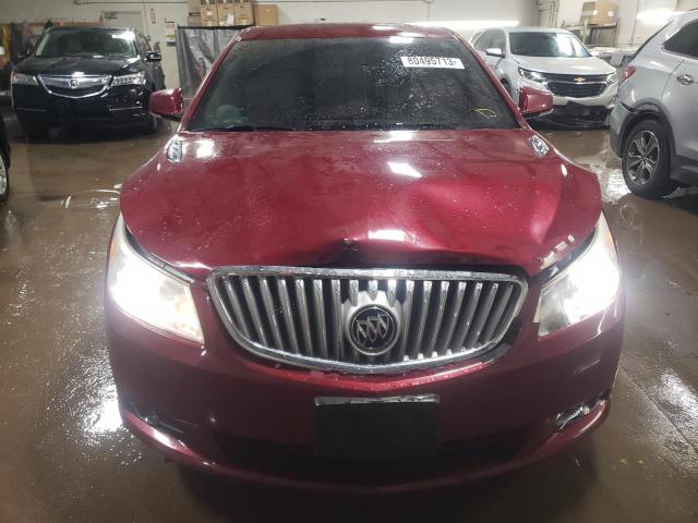 1G4GC5ED0BF117295 - 2011 BUICK LACROSSE CXL RED photo 5