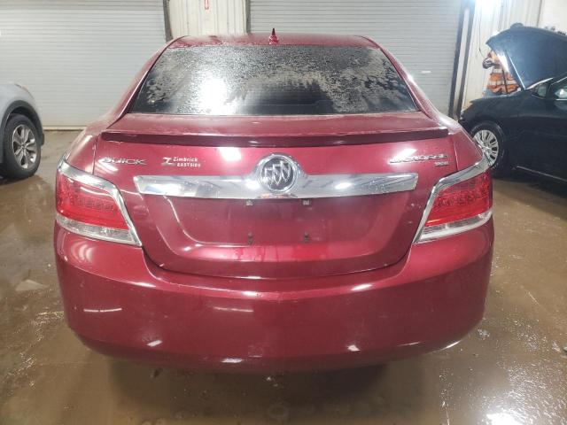 1G4GC5ED0BF117295 - 2011 BUICK LACROSSE CXL RED photo 6
