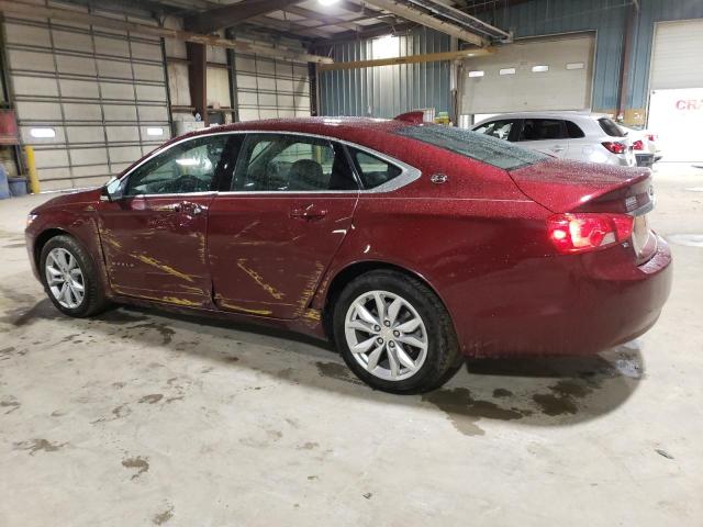 2G1105S37H9108571 - 2017 CHEVROLET IMPALA LT BURGUNDY photo 2