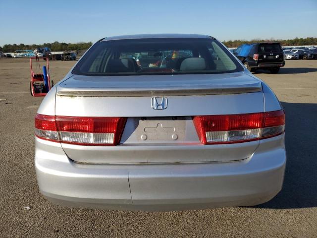 1HGCM56693A076603 - 2003 HONDA ACCORD EX SILVER photo 6